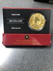 2005 Canada $300 Proof 14 Kt. Gold Coin ( .84 Pure Gold) In Original Box W. Coa