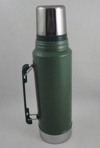Botella térmica al vacío Aladdin Stanley A-944DH 1 Qt completa con tapón y taza - Imagen 5 de 12
