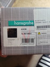 Hansgrohe 36714831 Axor Shower Select Square Thermostatic 1-Function Trim -