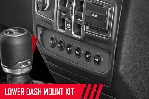 MLC-6 Light Controller Lwr Dash Mount for Wrangler JL Gladiator JT-Rough Country - Picture 5 of 5