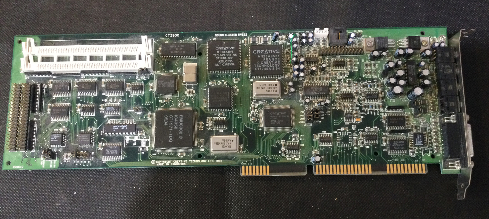 Creative Sound Blaster AWE32 CT3900 Wavetable ISA Sound Card eBay