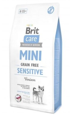 8595602520183 BRIT Care Mini Sensitive Venison - Trockenfutter für Hunde - 7 kg 