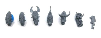 Drukhari Kabalite Dark Eldar Warriors Helme Köpfe X5 A