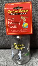 2002 Curious George 4 oz Feeding Bottle Vintage NEW in Package
