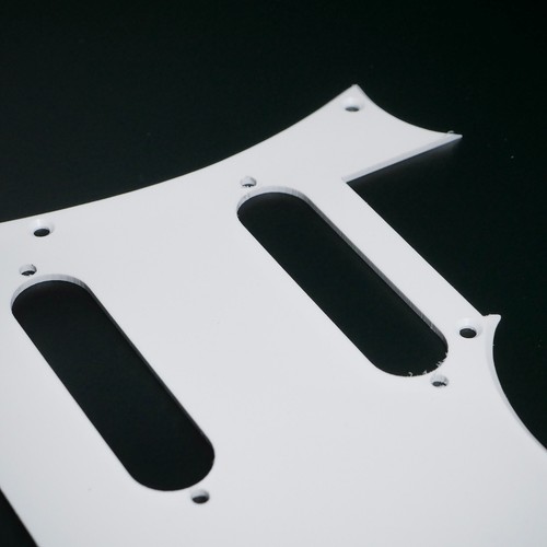 Ibanez AZ Series Pickguard • 1-ply White • AZ2204 AZES EH10 • Custom Pickguard - Picture 7 of 8