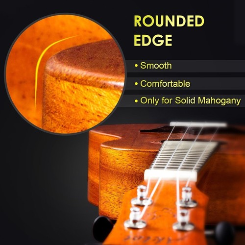 21-Inch Soprano Mahogany Ukulele Beginner Kit with Gig Bag & Online Lessons - Picture 4 of 10