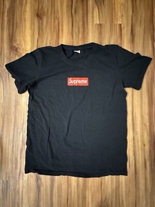 Supreme Black Box Logo Tee | eBay