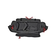 GREY GHOST GEAR RANGE BAG 9"X20"X7", BLACK W/ RED ZIPPER PULLS - 60200-2