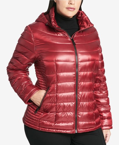 Calvin Klein Plus Size Packable Puffer 
