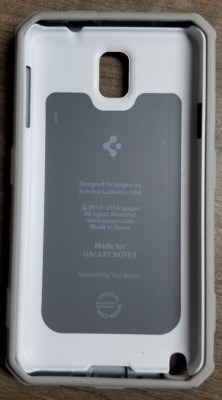ProCare Plastic Phone Case w/ Outer Protective Shell - Gray & Pink