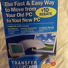 Intellimover Transfer your PC deluxe NOVA 2005 sealed new