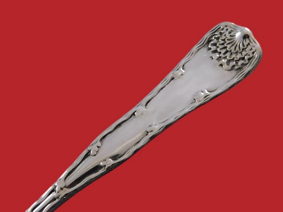 Juego de cuchara sopera Wave Edge de Tiffany and Co de plata esterlina 12 piezas 7" Foto 3 de 4