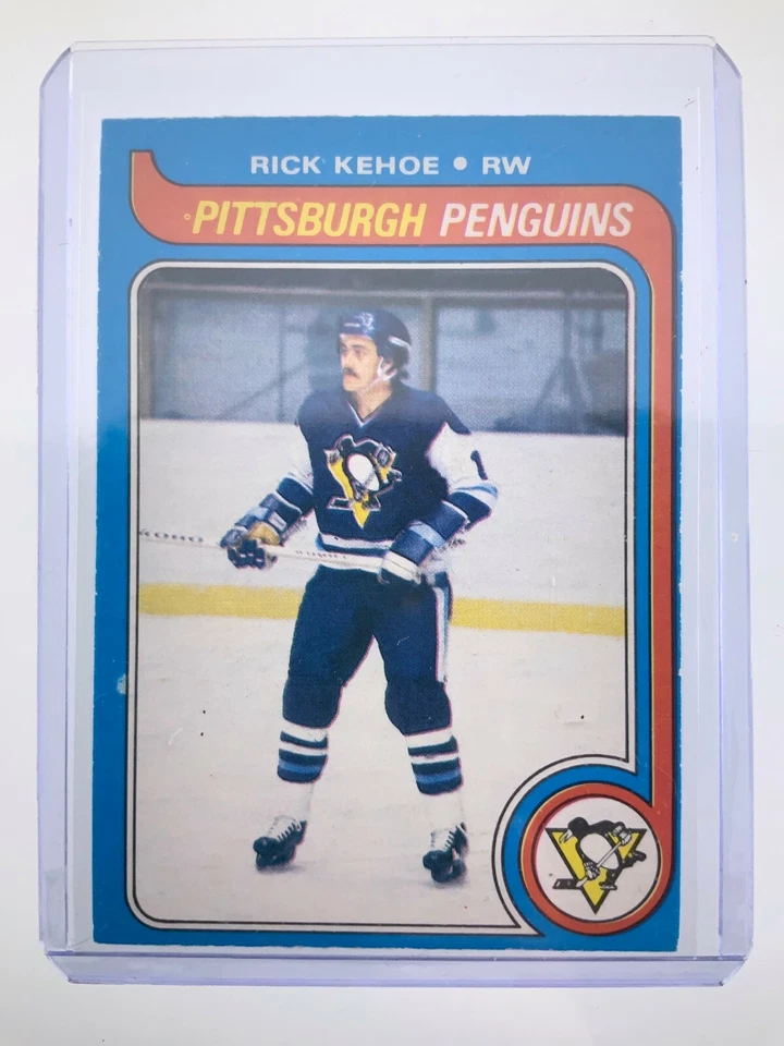 1979-80 Rick Kehoe 109 OPC Pittsburgh Penguins O-Pee-Chee Hockey Card 0478M - Image 4 of 4