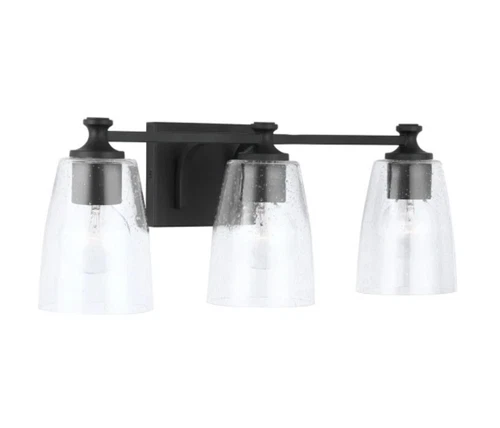 3 Light 23"W Bathroom Vanity lighting Capital Lighting 140931-506 - Picture 1 of 6