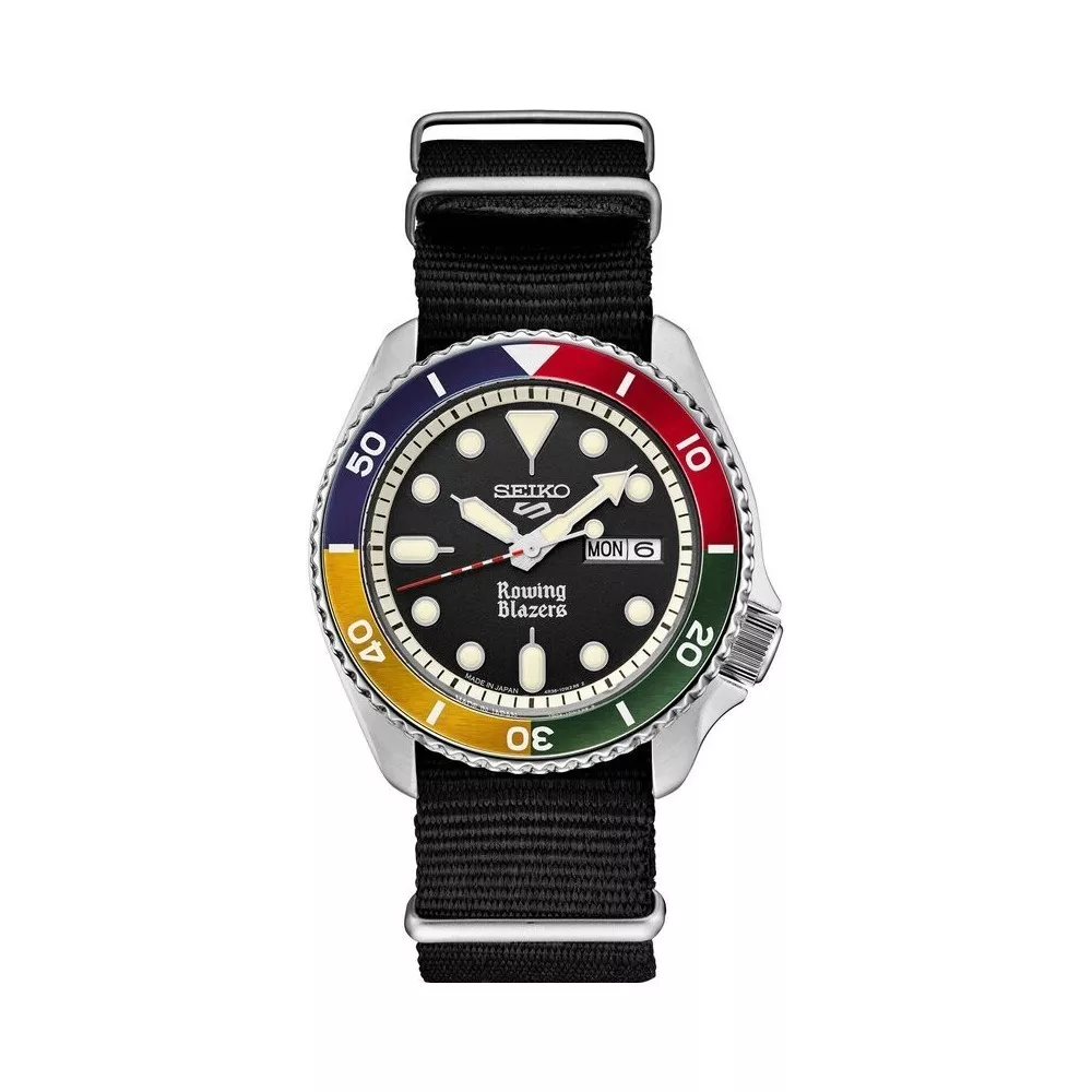 Seiko 5 Sports X Rowing Blazers 42.5 Color Block Special Limited