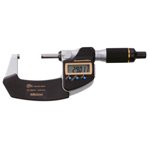 Mitutoyo QuantuMike Digital Outside Micrometer Coolant Proof 25-50mm 0.001mm