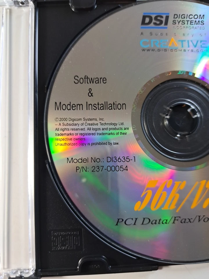 DSI Digicom System Software & Modem Installation-A Subsidiary Of Creative - Mint - Image 4 of 4