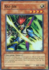Rai-Jin - CSOC-EN084 - Super Rare - Unlimited Edition x3 - Lightly Played