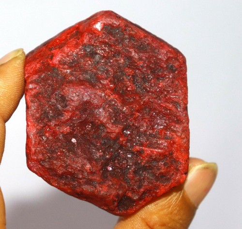 GEFÄRBT 721,30 Ct Zertifiziert Natürlicher Roter Rubin Roh Edelstein Grob BL - Bild 2 von 4