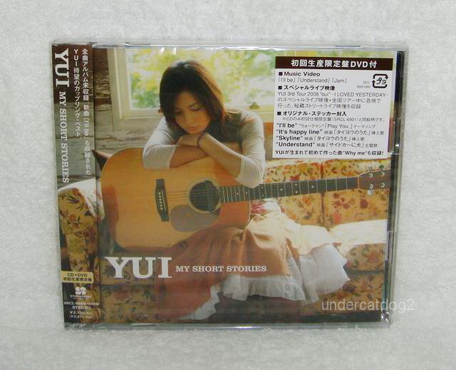 YUI My Short Stories 2008 Japan Ltd CD+DVD+Sticker | eBay