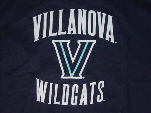 NOVA VILLANOVA WILDCATS THERMAL long sleeve SOFT T-Shirt NEW sz... MEDIUM - Picture 2 of 4
