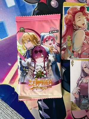 Goddess Story TCG Anime Trading Card Booster Pack NS-12 Waifu Doujin Sealed NEW