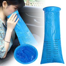 Disposable Vomit Bags Sickness Travel Plane Motion Car Bus Sea Sick Sealable JQ