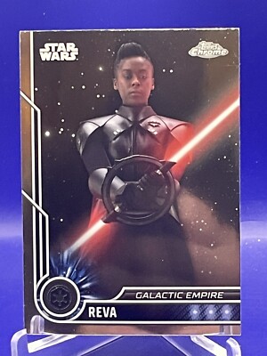 2023 TOPPS CHROME STAR WARS #7 REVA GALACTIC EMPIRE