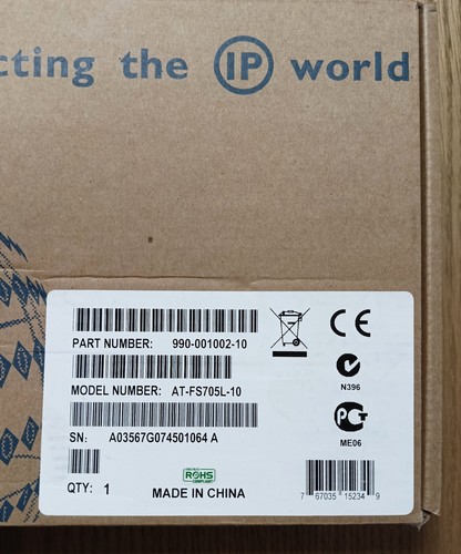 ALLIED TELESYN AT-FS705L-10 5 Port Ethernet Switches -- NEW IN BOX - Afbeelding 5 van 6