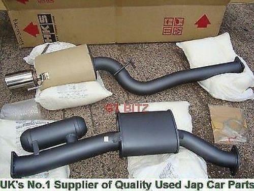 NEW HKS Legal Muffler Exhaust System Fits: Nissan Skyline GTR R34 BNIB - Afbeelding 1 van 12