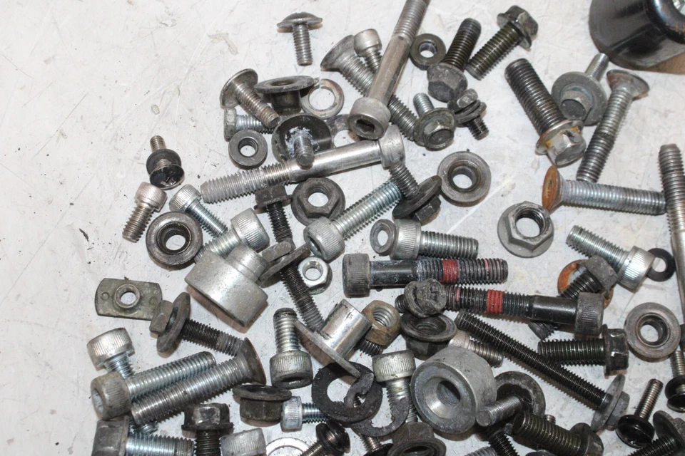 Kawasaki Concours 1000 ZG1000A 2001 OEM motor pernos de montaje tornillos de hardware Foto 4 de 4