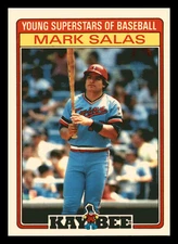 1986 Topps Kay-Bee Young Superstars of Baseball Mark Salas  #28
