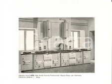 1930 ca ROMA Policlinico UMBERTO I Scuola infermiere *PubblicitÃ  cucine AGA