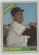 1966 Topps Jim Davenport #176 0wk9