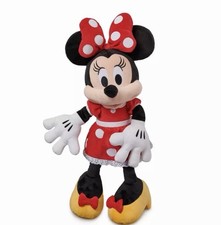 Disney Store Minnie Mouse Plush Red Dress Polka Dots Medium 17¾" New Sealed