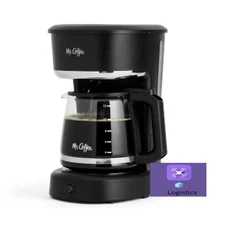 Mr. Coffee 12Cup Switch Coffee Maker Black:Electric Drip 60oz