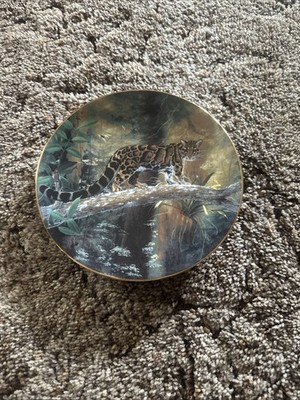 Vintage World's Most Magnificent Cats/The Clouded Leopard Plate, W.S. George
