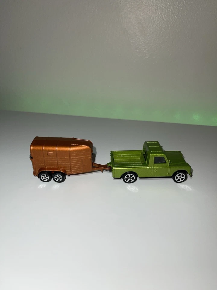 Corgi Juniors 2503 Land Rover & Rice Pony Club Trailer w/ Pony - Image 4 of 4