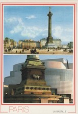 Alte Ansichtskarte Paris La Bastille ungelauf...
