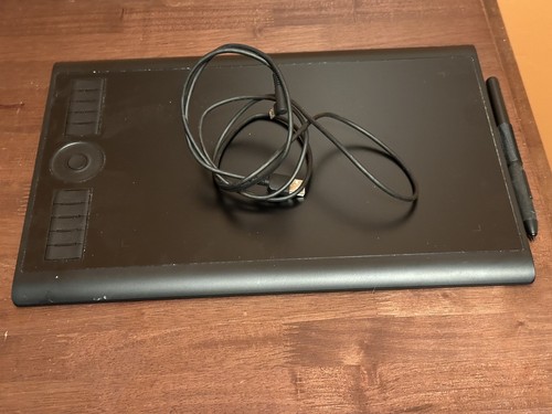 GAOMAN M10K 2018 Graphic Drawing Tablet with Stylus & Cord - Picture 1 of 2