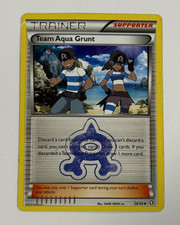 Team Aqua Grunt 26/34 Double Crisis Uncommon Regular Pokemon TCG English LP/MP on eBay