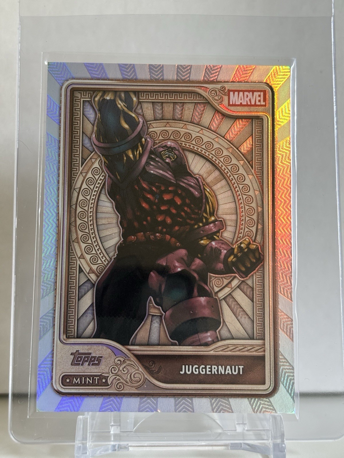 2026 Topps Mint Marvel Juggernaut #37 Bronze Tier Base
