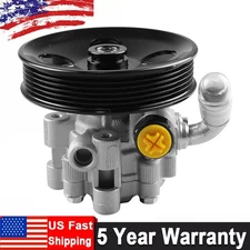 1X Power Steering Pump w/ Pulley for Chrysler 300 2.7 3.5 5.7 6.1L 2005-2010 NEW