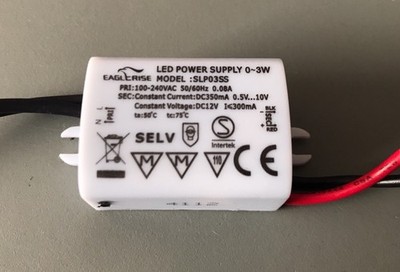 LED Ersatztrafo EAGLERISE SLP03SS Trafo Treiber Konverter Transformer Driver