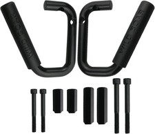 Pack of 2 Front Grab Bar Grab Handles Black Textured Compatible with 2007-201...