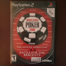 Activision World Series of Poker 2008 Battle for Bracelets PS2 Manual T NTSC