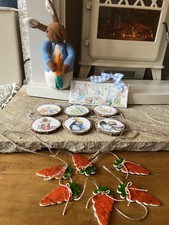 Easter decorations, Peter Rabbit themed bundle Handcrafted Stunning Set, 