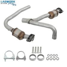 Front LH+RH Side Y Pipe Catalytic Converters For Dodge Dakota 3.7&4.7L 2004-2010