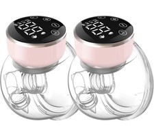 Wearable Breast Pump Hands Free of Longer Battery Life LED Display, O2