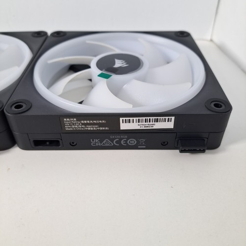Corsair iCUE LINK QX120 RGB 120mm PWM Estuche PC Ventiladores Kit de Inicio (Paquete de 3) con Hub - Imagen 11 de 21